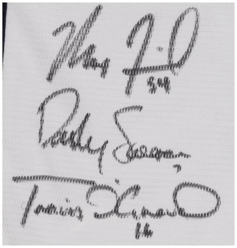 2021 Atlanta Braves World Series Champs Team Signed Nike Jersey MLB & Beckett - 6