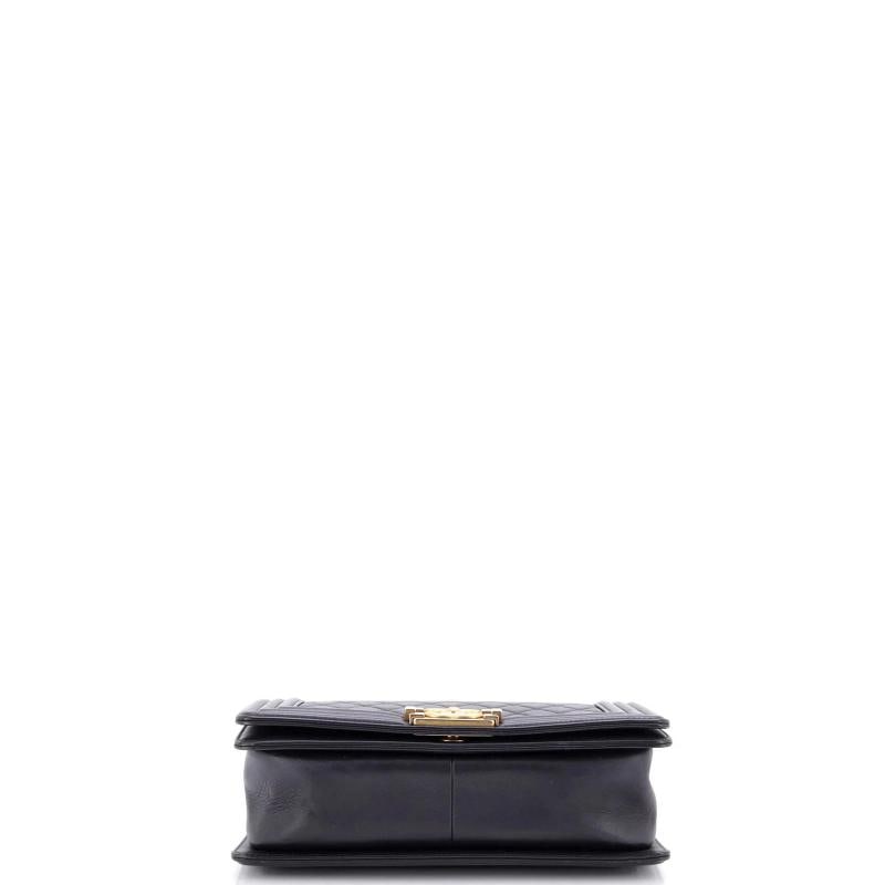 Chanel Boy Flap Bag Quilted Lambskin Old Medium - 4