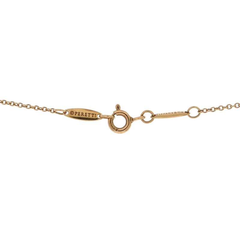 Tiffany & Co. Elsa Peretti Open Heart Pendant Necklace 18K Yellow Gold 16mm - 4