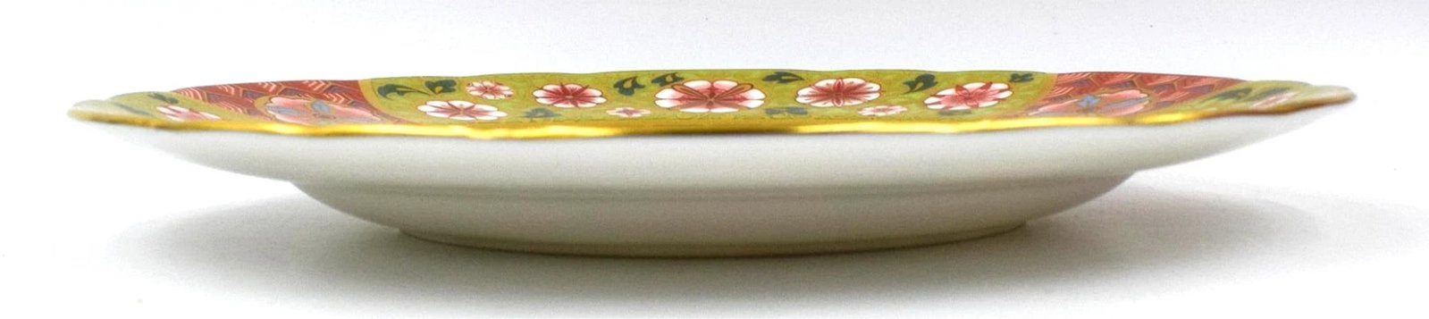 4 Royal Crown Derby Imari Cherry Blossom Accents Plates Set of 4 - 3