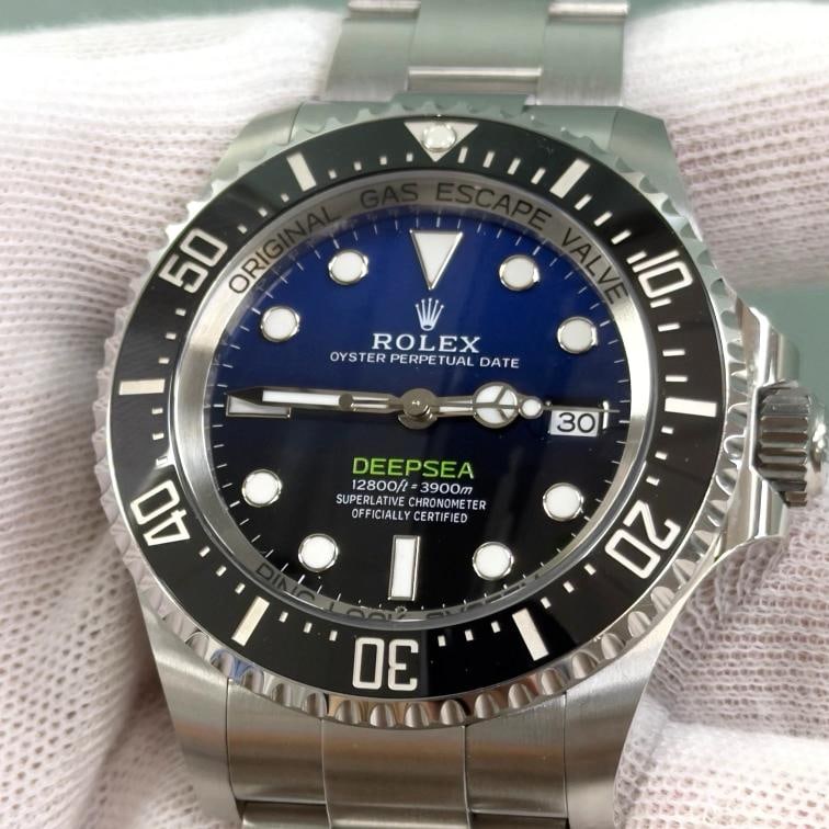 2025 Rolex Sea Dweller Deepsea 136660 James Cameron Blue Dial 44mm Steel BP - 3