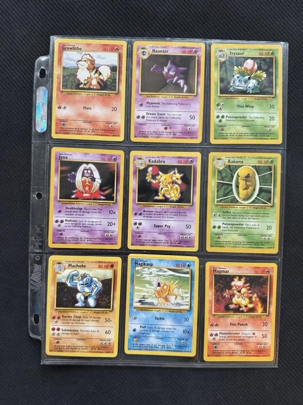 Pokemon Cards 100% Complete Base Set /102 Nintendo WOTC 1999 Vintage Charizard - 11