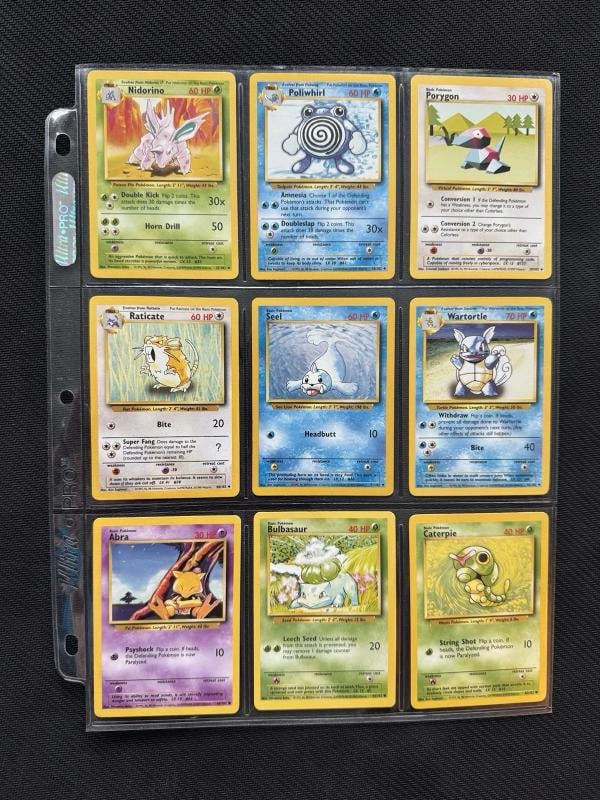 Pokemon Cards 100% Complete Base Set /102 Nintendo WOTC 1999 Vintage Charizard - 13