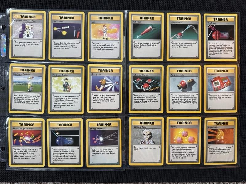 Pokemon Cards 100% Complete Base Set /102 Nintendo WOTC 1999 Vintage Charizard - 19