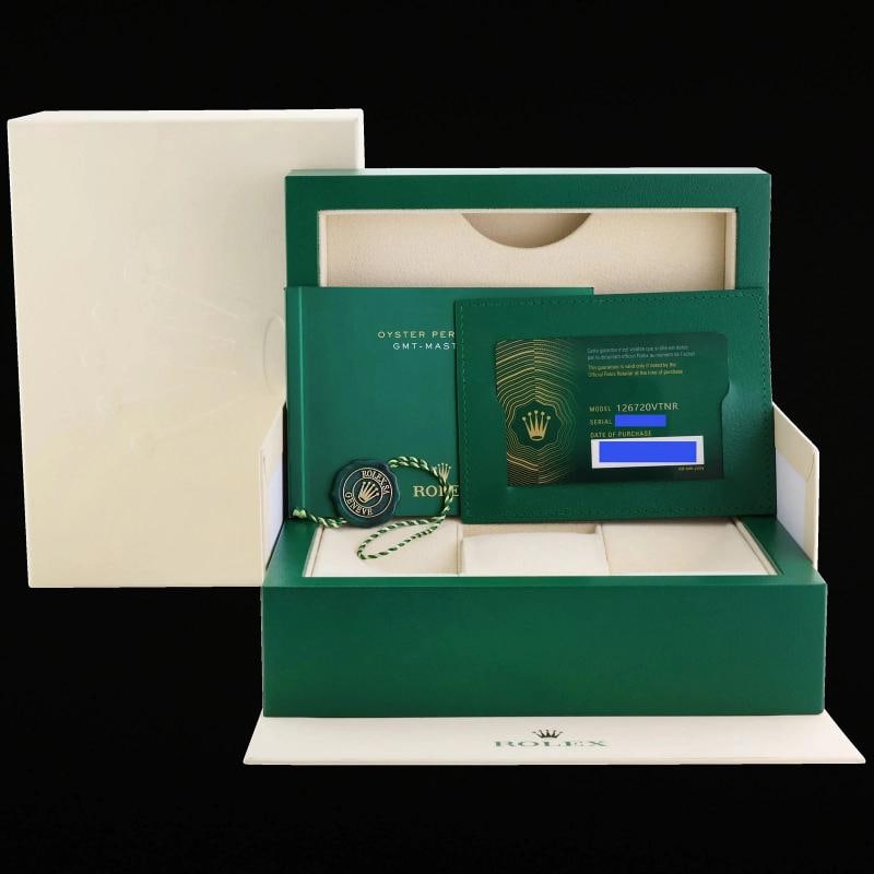 2023 NEW PAPERS Rolex GMT-Master SPRITE Green Jubilee 126720VTNR Watch - 7