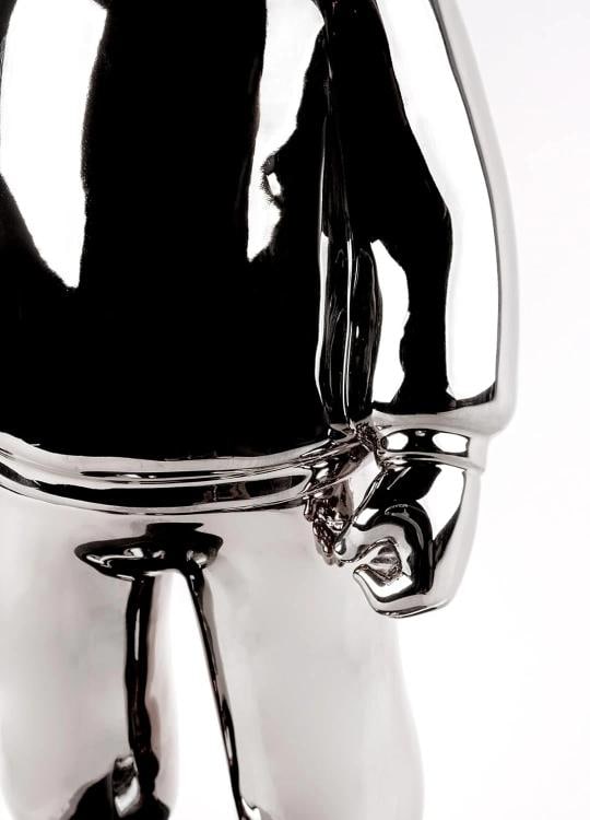 LLADRO THE SILVER GUEST LARGE #8814 BRAND NIB ALIEN 20.5" TALL WHITE - 5