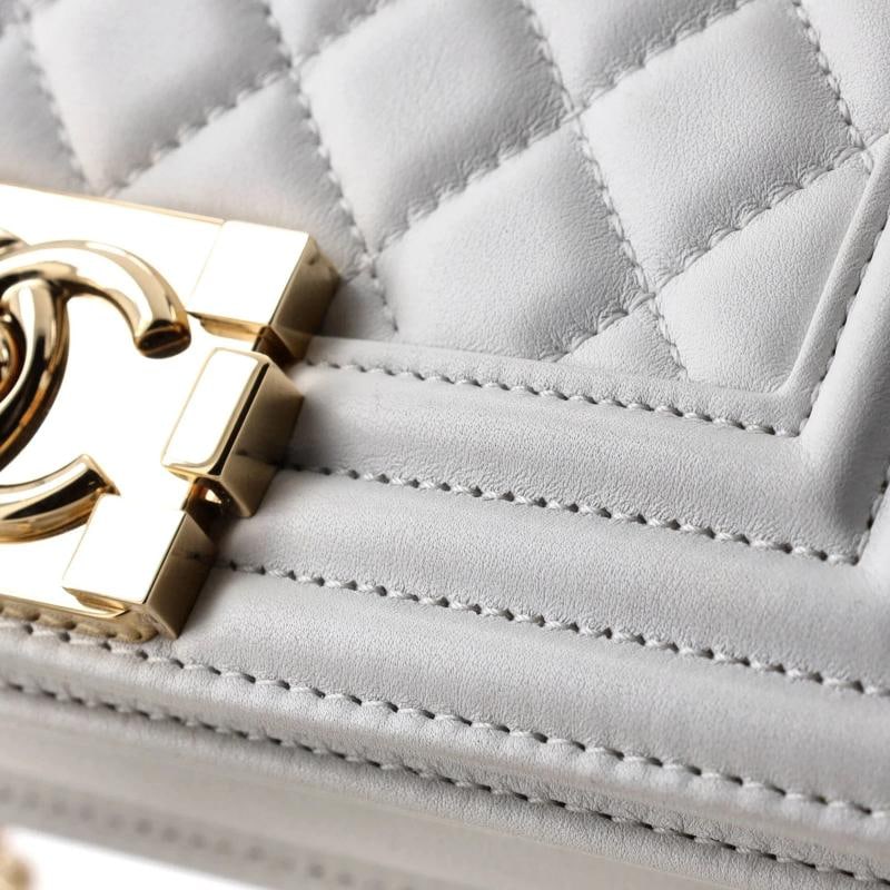 Chanel Boy Flap Bag Quilted Lambskin Small - 6