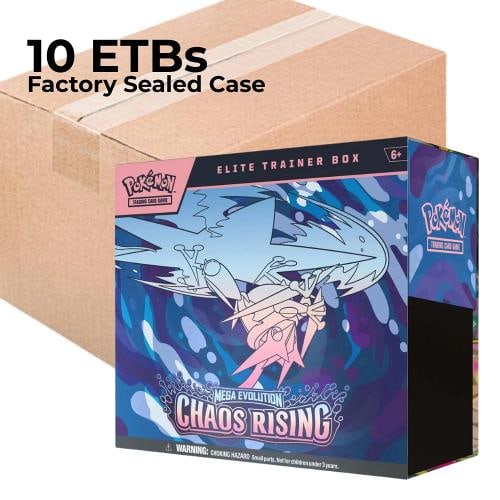 Pokemon Chaos Rising Elite Trainer Box Case 10 Factory Sealed ETBs (1 of 1)