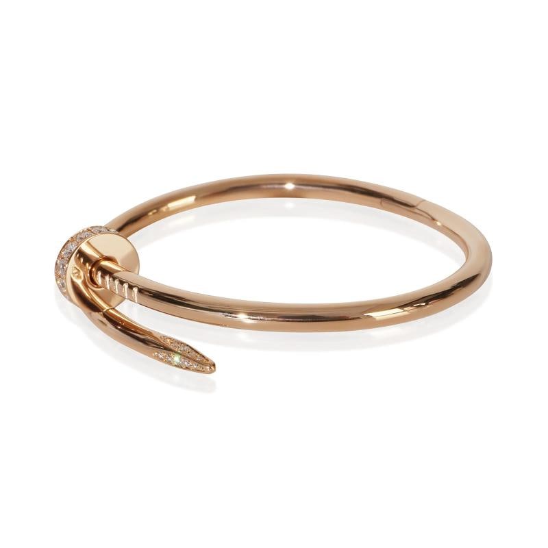 Cartier Rose Gold Diamond Juste Un Clou Bracelet - 2