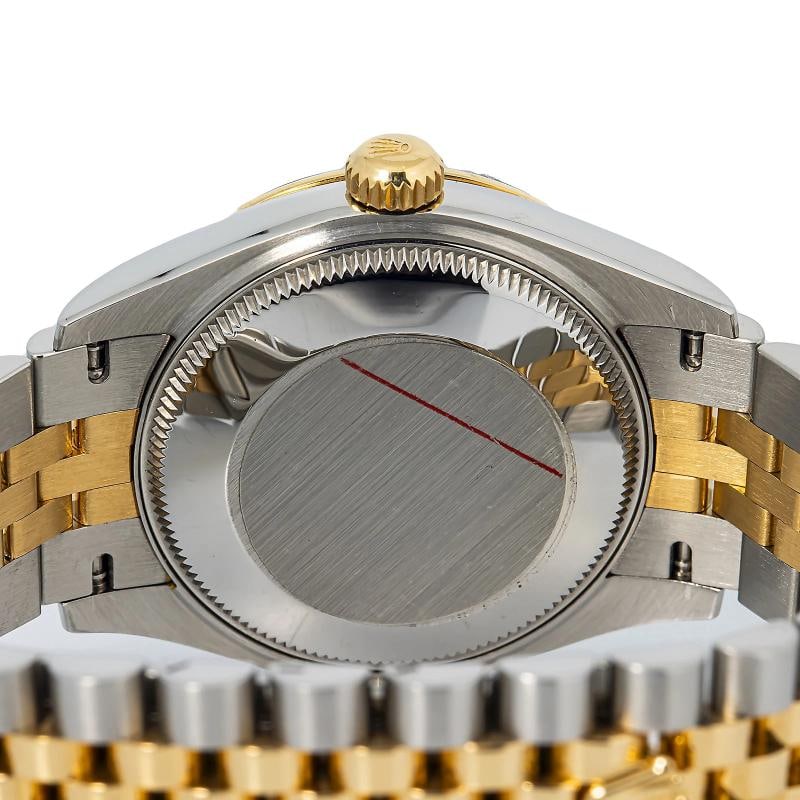 Rolex Datejust 278273 2019 Card Jubilee 18k YG Two Tone Green Dial Auto Lady 31m - 6
