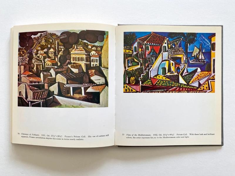 PABLO PICASSO RARE 1967 1ST ED LITHOGRAPH PRINT HARDCOVER MODERNIST ART BOOK - 10