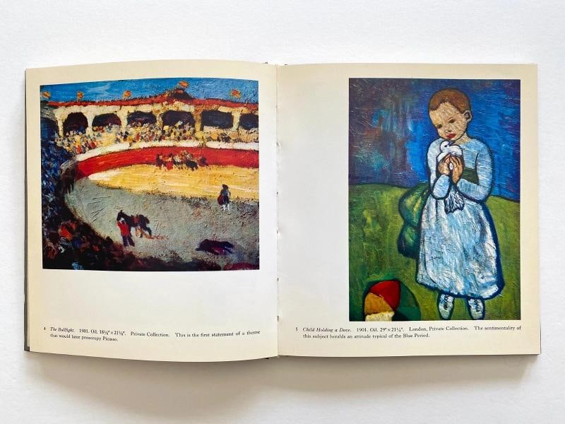 PABLO PICASSO RARE 1967 1ST ED LITHOGRAPH PRINT HARDCOVER MODERNIST ART BOOK - 2