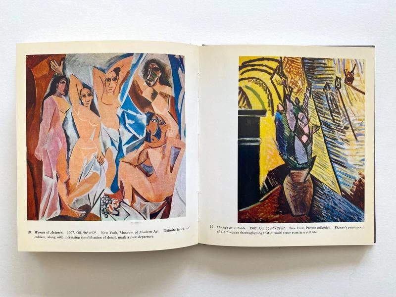 PABLO PICASSO RARE 1967 1ST ED LITHOGRAPH PRINT HARDCOVER MODERNIST ART BOOK - 3