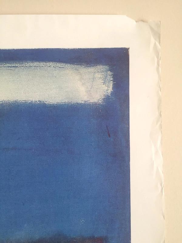 MARK ROTHKO RARE VINTAGE 1996 LITHOGRAPH PRINT XLARGE MOMA POSTER " No.10 " 1958 - 10