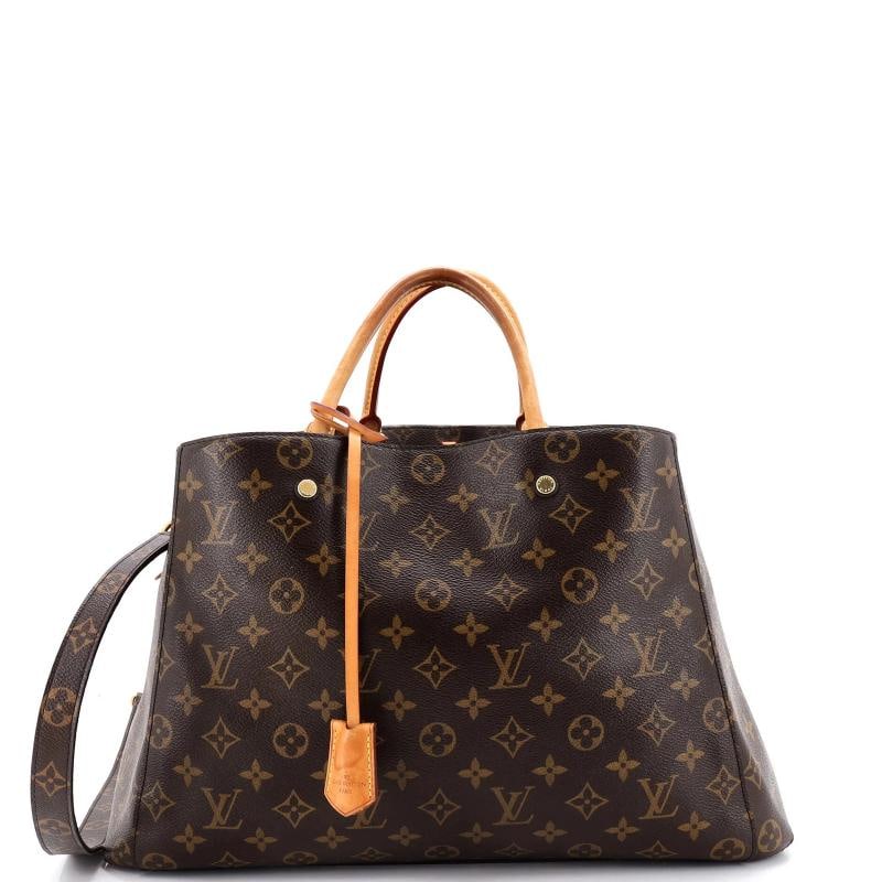 Louis Vuitton Montaigne Handbag Monogram Canvas GM: Condition: Pre-owned - Good,Brand: Louis Vuitton,Exterior Material: Canvas Coated,Style: Totes,Exterior Color: Brown,Department: Women,Size: Gm,Accessories: Lock, Clochette, Keys, With Strap