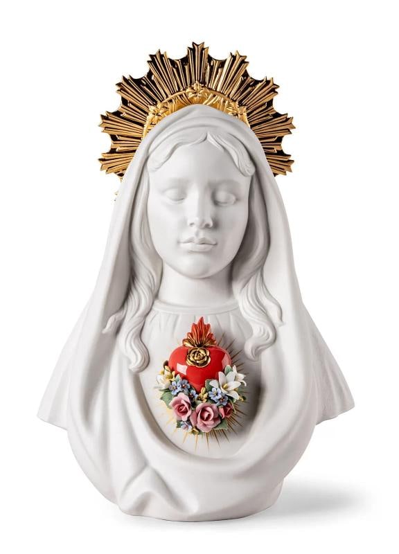 NEW LLADRO IMMACULATE HEART OF MARY SCULPTURE #9762 BRAND NIB RELIGIOUS: Condition: New: A brand-new, unused, unopened, undamaged item in its original packaging (where packaging is applicable). Packaging should be the same as what is found in a retail store, unless the