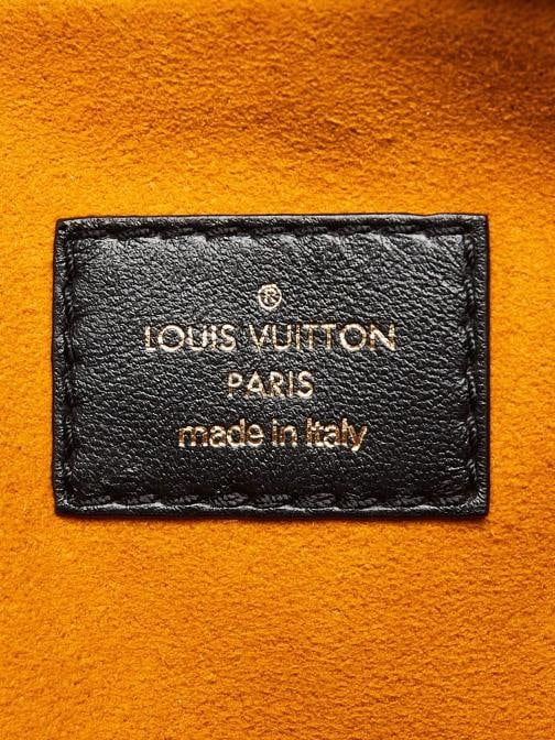 Louis Vuitton Black Monogram Embossed Leather Coussin MM Bag - 9