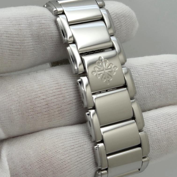 Patek Philippe Twenty 4 4910/10A-010 25mm Black Diamond Dial Diamond Bezel Steel - 10