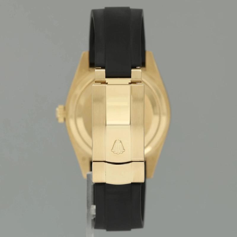 2023 MINT Rolex Sky-Dweller Yellow Gold Black Oysterflex 336238 Watch Box - 5