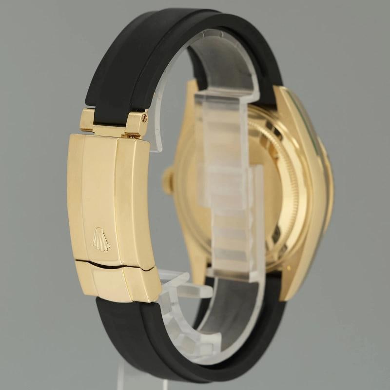 2023 MINT Rolex Sky-Dweller Yellow Gold Black Oysterflex 336238 Watch Box - 6