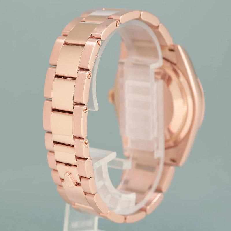 MINT Rolex President Day Date 36mm Rose Gold 118205 White Roman Watch Box - 6