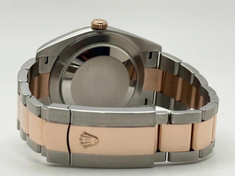 Rolex Datejust 41 126331 41mm Chocolate Dial 18k Rose Gold Steel Box Paper - 9