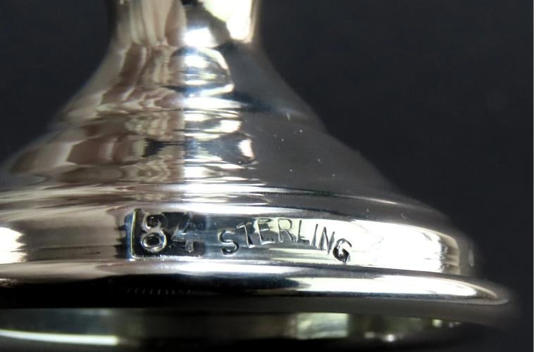 3 Lovely Russian Silver Classical Form Kiddush Cups Hand Engraved No Monos - 8