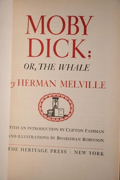 Herman Melville / Moby Dick or The Whale 1943 - 8