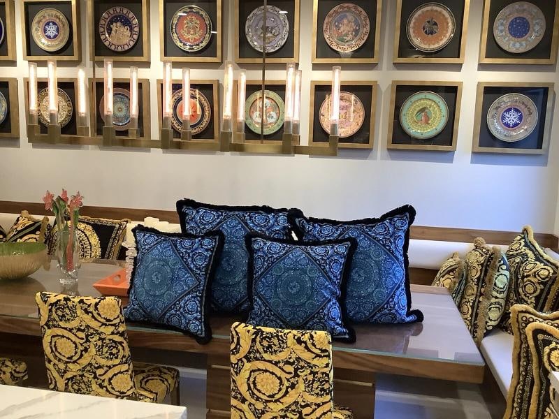 Atelier Versace Custom Made Set Of 4 Pillows Sz18Ã¢â¬Â18Ã¢â& - 13
