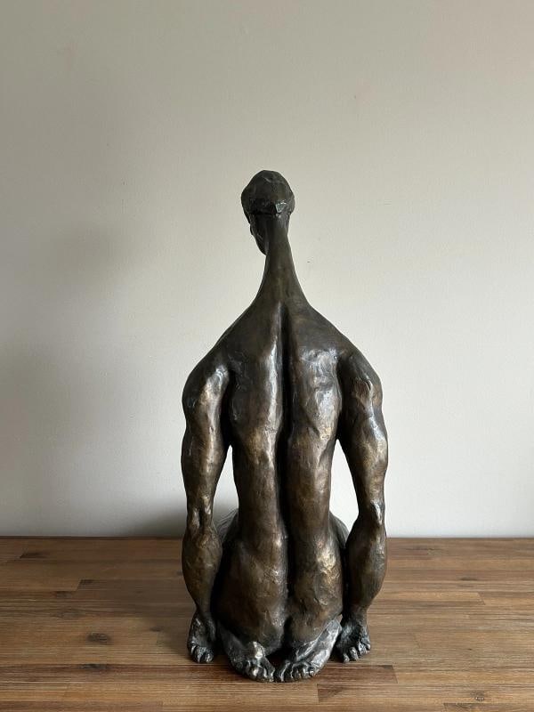 Doris Caesar Signed Bronze Art Sculpture~(25.5" Tall) - 2