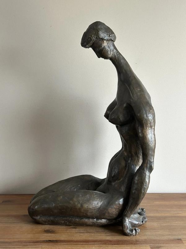 Doris Caesar Signed Bronze Art Sculpture~(25.5" Tall) - 5