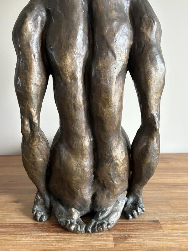 Doris Caesar Signed Bronze Art Sculpture~(25.5" Tall) - 7