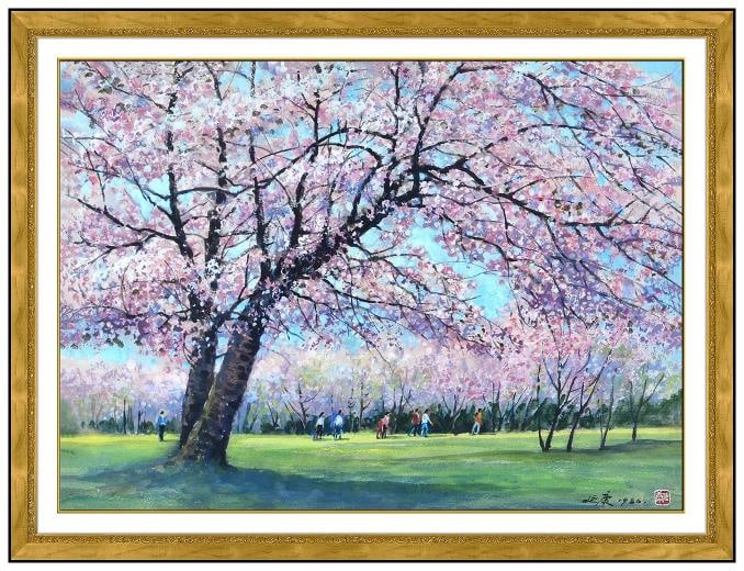 Yan Kang Qian Original Watercolor Painting Figures City Signed Framed Artwork: Condition: Used,Unit of Sale: Single Piece,Artist: Yan Kang Qian,Signed: Yes,Period: Contemporary (1970 - 2020),Material: Paper,Certificate of Authenticity (COA): Yes,Framing: Framed,Subject:
