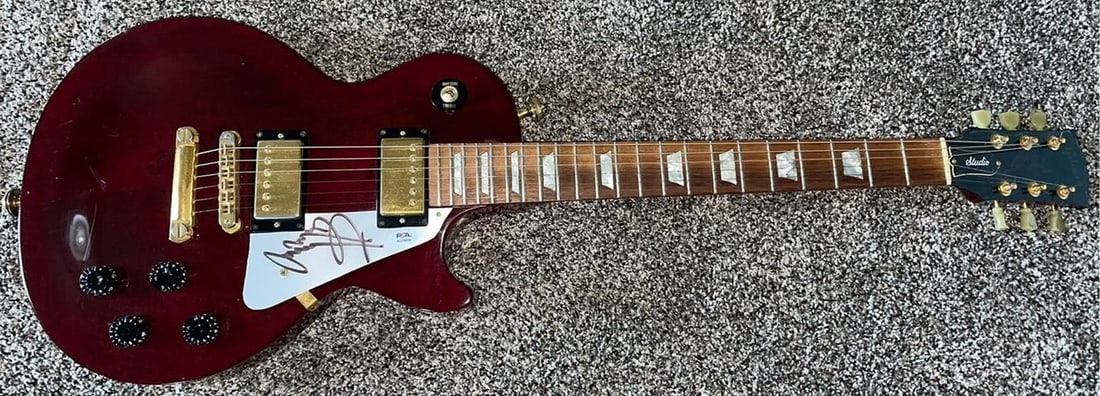 Jimmy Page Signed 1997 Gibson Les Paul Studio Electric Guitar (PSA LOA) - 3