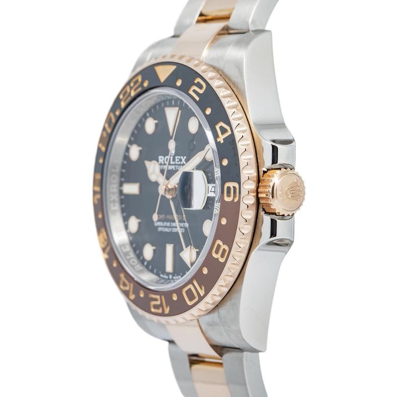Rolex Oyster GMT Master II 126711CHNR 2019 Complete 18k Rose Two Tone Men 40mm - 3