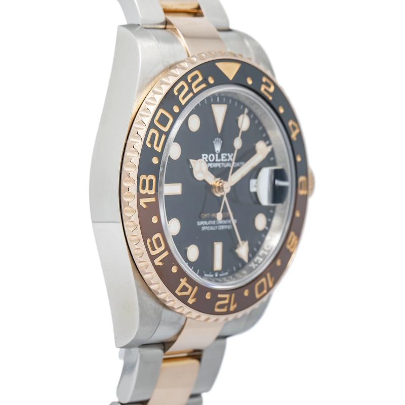Rolex Oyster GMT Master II 126711CHNR 2019 Complete 18k Rose Two Tone Men 40mm - 4