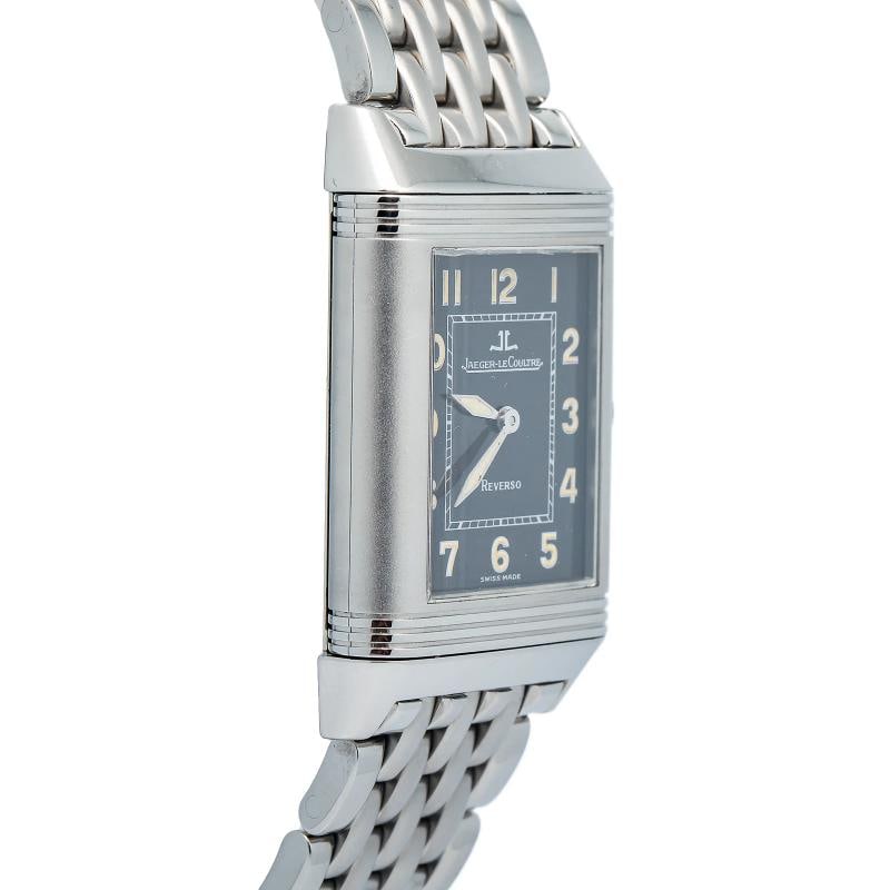 Jaeger-LeCoultre Reverse Grande Taille Shadow 271.8.61 SS Auto Men's Watch 26mm - 4