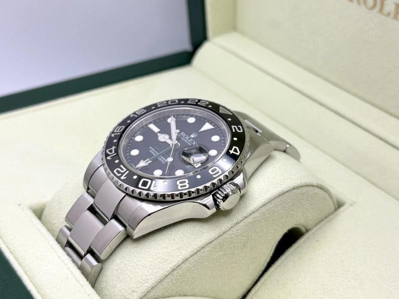 Rolex GMT Master II 116710LN 40mm Black Dial Ceramic Bezel Steel Box Paper - 5