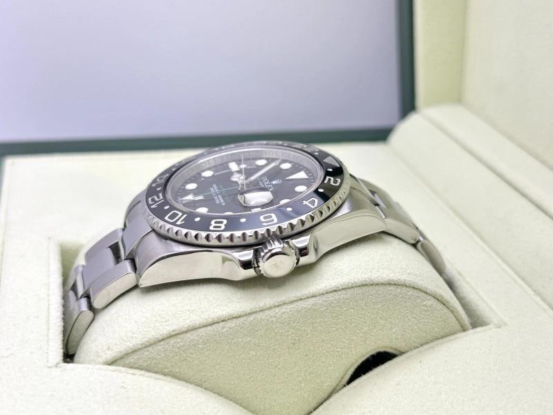 Rolex GMT Master II 116710LN 40mm Black Dial Ceramic Bezel Steel Box Paper - 6