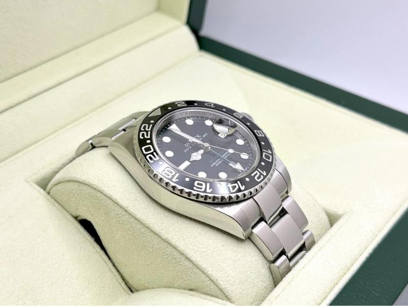 Rolex GMT Master II 116710LN 40mm Black Dial Ceramic Bezel Steel Box Paper - 8