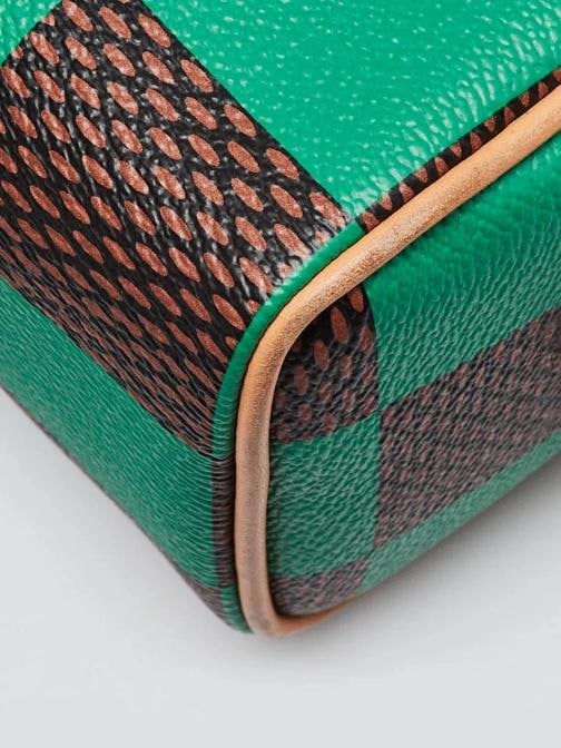 Louis Vuitton Green Damier Canvas Speedy 18 Bandouliere Pop Bag - 4