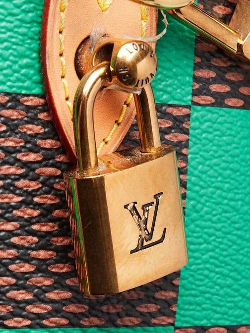 Louis Vuitton Green Damier Canvas Speedy 18 Bandouliere Pop Bag - 5