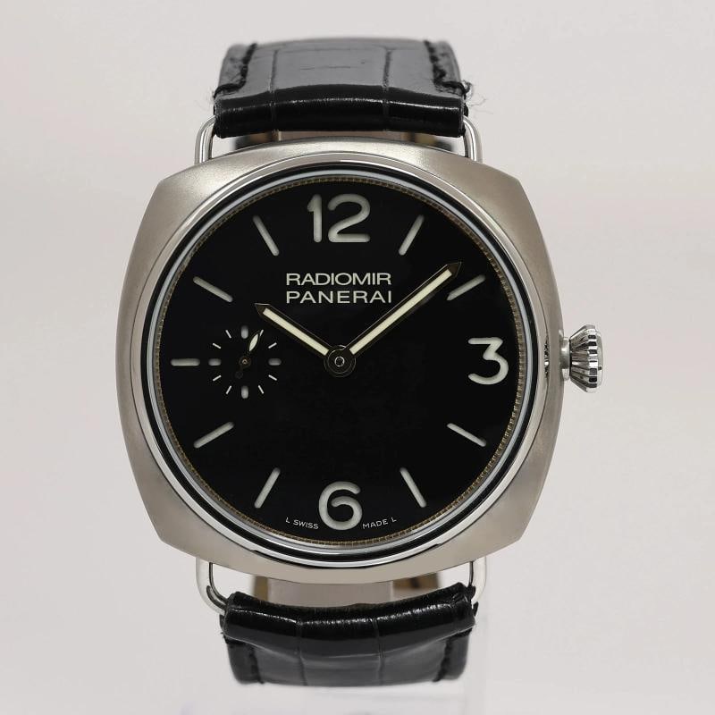 PAPERS Radiomir PANERAI Titanium 47mm Minerva PAM00309 Special Edition Watch - 6