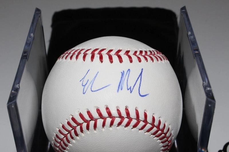 ELON MUSK TESLA SPACEX FOUNDER SIGNED OFFICIAL BASEBALL BECKETT COA FALCON HEAVY - 4