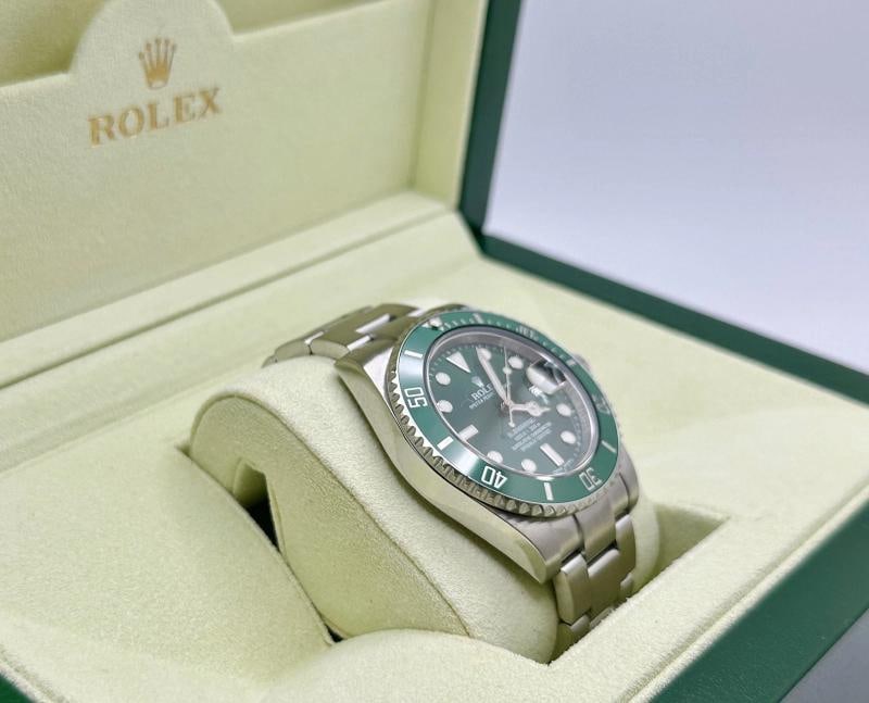 Rolex Submariner Hulk 116610LV Green Bezel Green Dial Stainless Steel Box Paper - 3