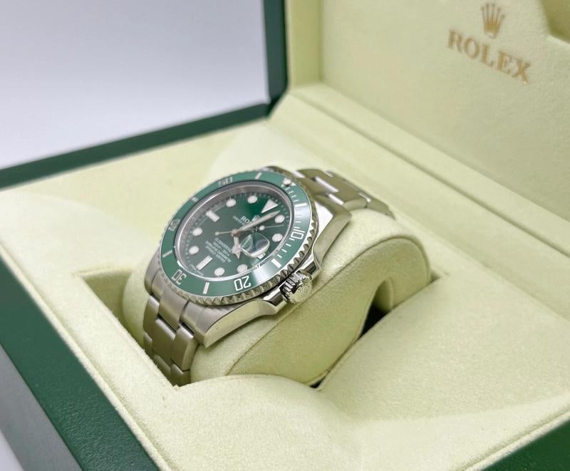 Rolex Submariner Hulk 116610LV Green Bezel Green Dial Stainless Steel Box Paper - 4