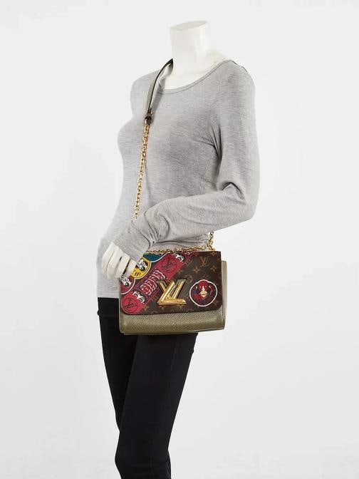 Louis Vuitton Limited Edition Monogram Canvas Kabuki Twist MM Bag - 2