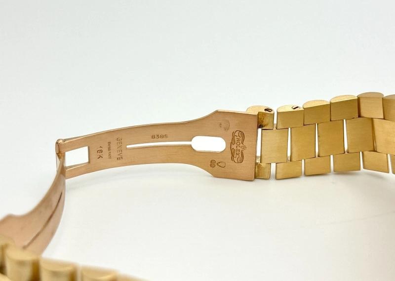 Rolex Day Date President 18038 36mm Champagne Dial 18K Yellow Gold - 8