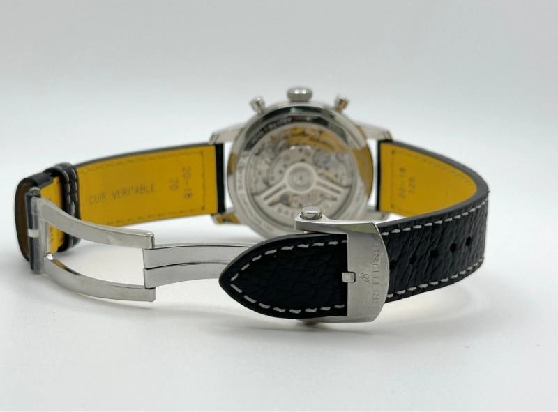 Breitling Top Time B01 Triumph AB0176 Ice Blue Dial Stainless Steel 41mm - 6