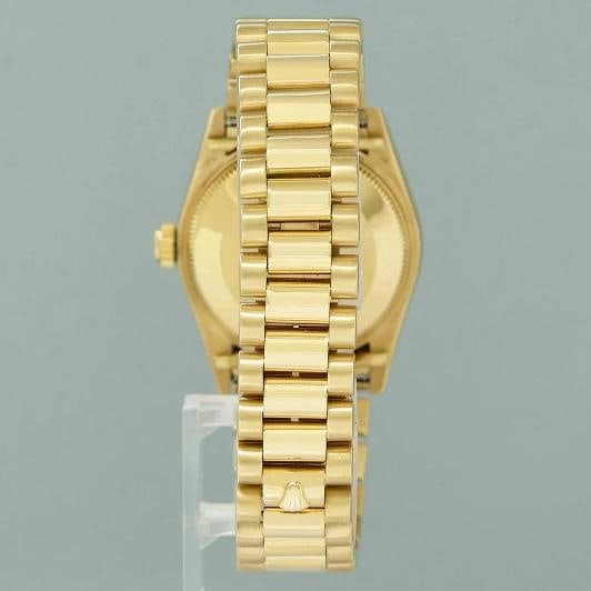 MINT Rolex 68278 Yellow Gold 31mm Midsize Mother of Pearl Diamond Lady President - 5